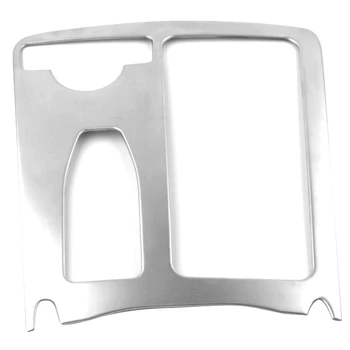 

Car Styling Interior Stainless Steel Sticker Water Cup Holder Panel Decoration Trim for Mercedes Benz C Class W204 2009-2014 Lhd