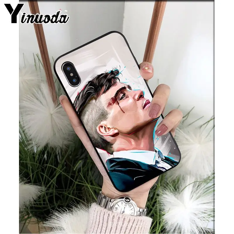 Yinuoda Peaky Blinders Томас Шелби мягкий чехол для телефона из ТПУ для Apple iPhone 8 7 6 6S Plus X XS MAX 5 5S SE XR 11 11pro max чехол - Цвет: A13