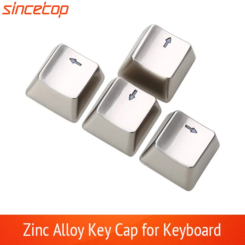 Металлические клавиши на клавиатуру с золотым направлением WASD для ключей Cherry MX