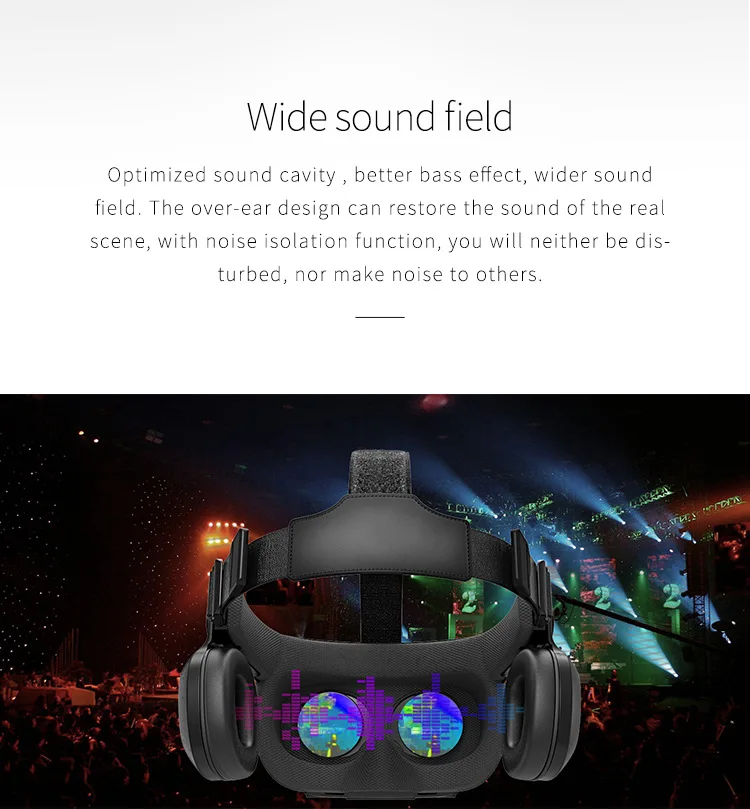 Bobovr Z5 3D VR Virtual Reality Glasses Headset Helmet Goggles Casque Stereo Headset Box Glasses For Smartphone With Packaging
