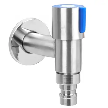 

suitable for most taps G1/2" Stainless Steel Laundry Bathroom Washing Machine Wall Mounted Water Faucet Tap Extension