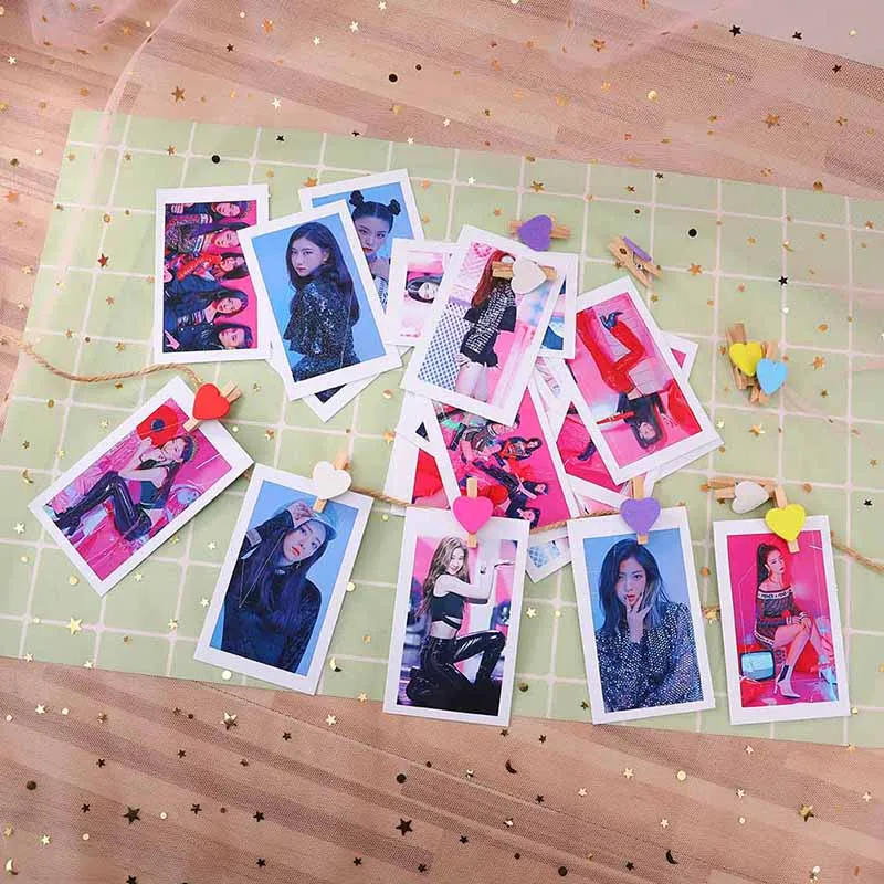 20 шт./компл. K pop ITZY IT'z различные бумажные фото карты YUNA RYUJIN коллективные Lomo