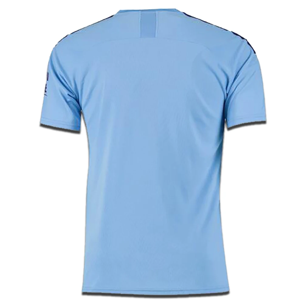 M-city Home Мужские модные футболки, S-2XL, круглый вырез, Манчестерский город, топы для взрослых, детские футбольные футболки - Цвет: M-city Home