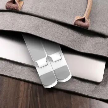 

djustable ABS Laptop Tablet Stand Portable Desktop Cooling Folding Base Lift Holder Stand Tablet Mounts Q1V3