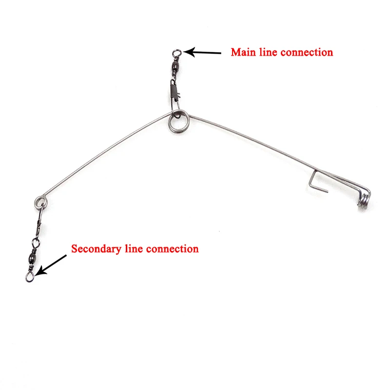 5pcs Automatic Fishing Hook Trigger Stainless Steel Spring Fishhook Bait Catch Ejection Catapult Full Speed Fish Accessories 5pcs Automatic Fishing Hook Trigger Stainless Steel Spring Fishhook Bait Catch Ejection Catapult Full Speed Fish Accessories