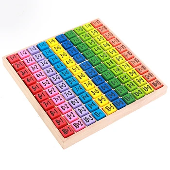 

Children Education Multiplication Table Kids Games With Numbers Early Learning Math Teaching Aids Color Perception Counting Toy