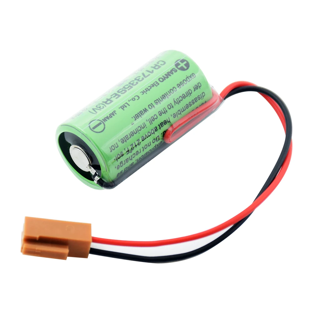 Литиевая батарея 3V 1800mAh литий ионный аккумулятор 17335 CR17335SE CR17335 для станков с ЧПУ