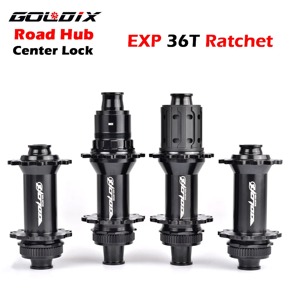 GOLDIX Road Bicycle Hub Aluminum Alloy 7075 24 Hole Center Lock Disc