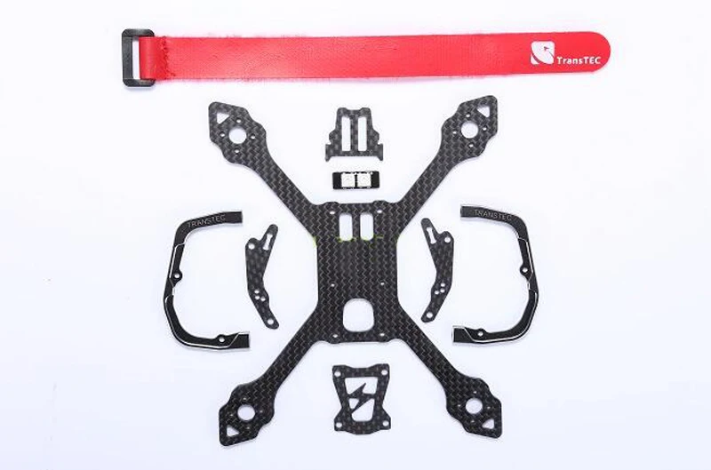 

Hot 1PC Shell Frame Kit 144mm Wheel Base 3mm Bottom Board Kevlar Blended For FPV 1306/1406/1407/1408 Motor 3inch Prop