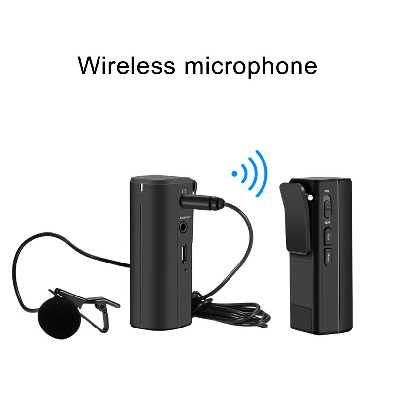 Портативный беспроводной микрофон MAMEM 2 4 ГГц HD 50 15 кГц 360 градусов|Микрофоны| |