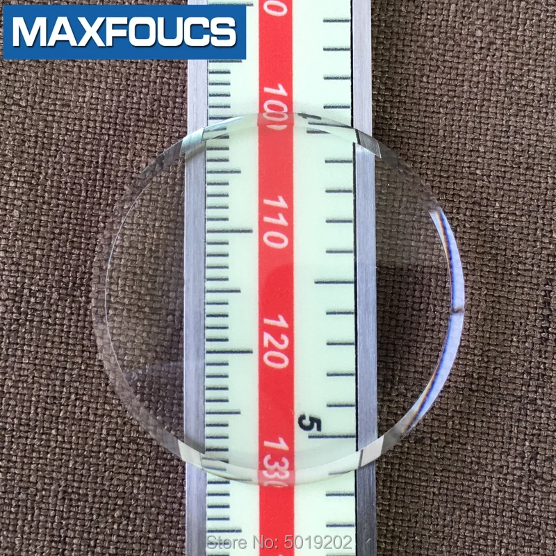 1 piecse safira relógio de cristal vidro