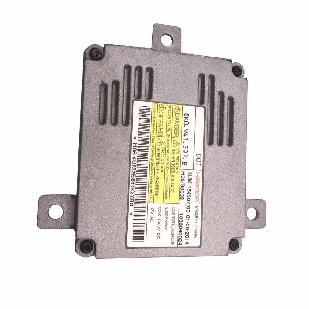 D3S D3R D4S D4R фар HID Балласт 8K0. 941.597.B натуральная кожа и используется для 2008- A5 S5 RS5 для 2009- A6 S6 RS6 - Цвет: Цвет: желтый