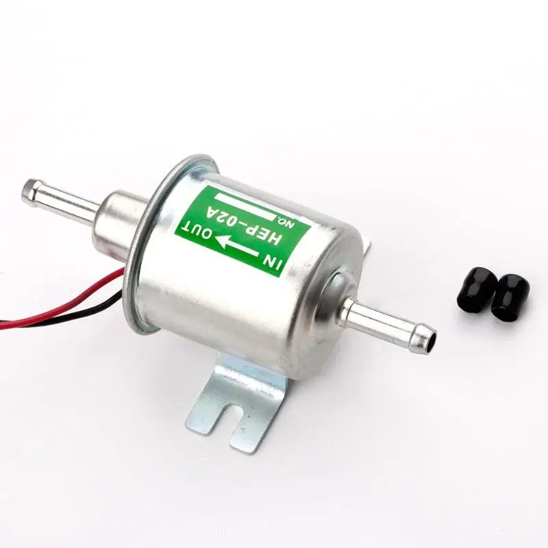 HEP-02A газовый топливный насос Inline низкий Давление Электрический топливный насос 12V Q84E