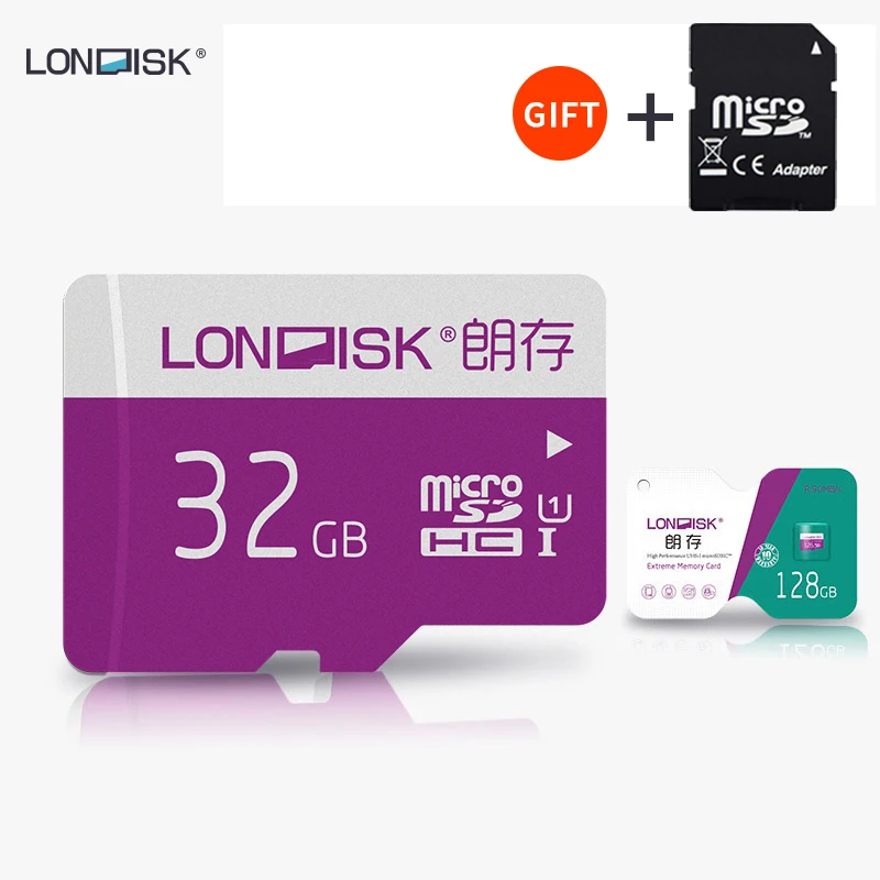 Микро SD карта Londisk новой версии 8Гб 16Гб 32Гб 64Гб 128Гб класс 10 UHS-1 распродажа карт памяти микро SD TF карта для телефона планшета