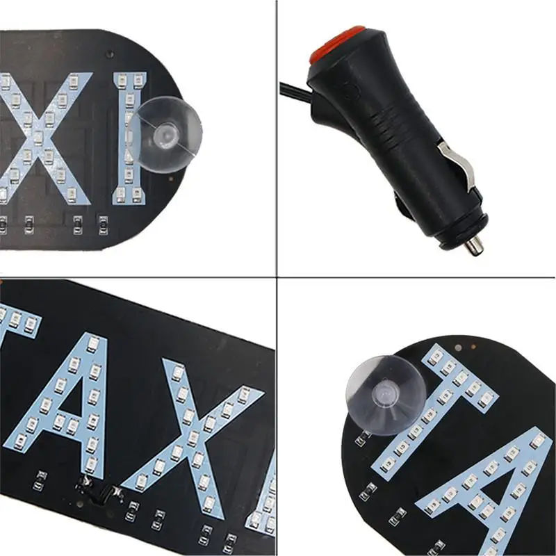 Onever 1 шт. 12 В светодиодный фонарь для такси светодиодный индикатор лобового стекла автомобиля знак Синий лобовое стекло лампа для такси/такси сервис