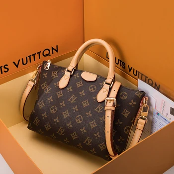

Famous Designer Shoulder Messenger Bags Louis Vuitton LV- Genuine Leather Large Capacity Casual Totes Women Leather Handbags