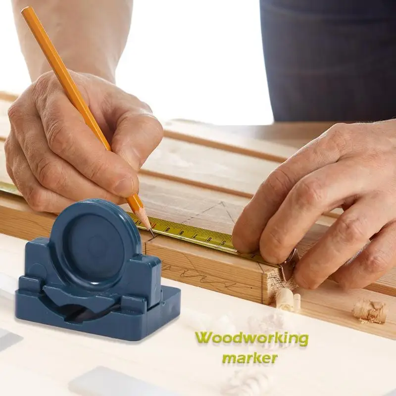 

Carpenter Woodworking Scriber Plastic Ruler Mark Line Wood Gauge Measuring Tool for Wood Flooring Floor Tiles Carpets Linoleum