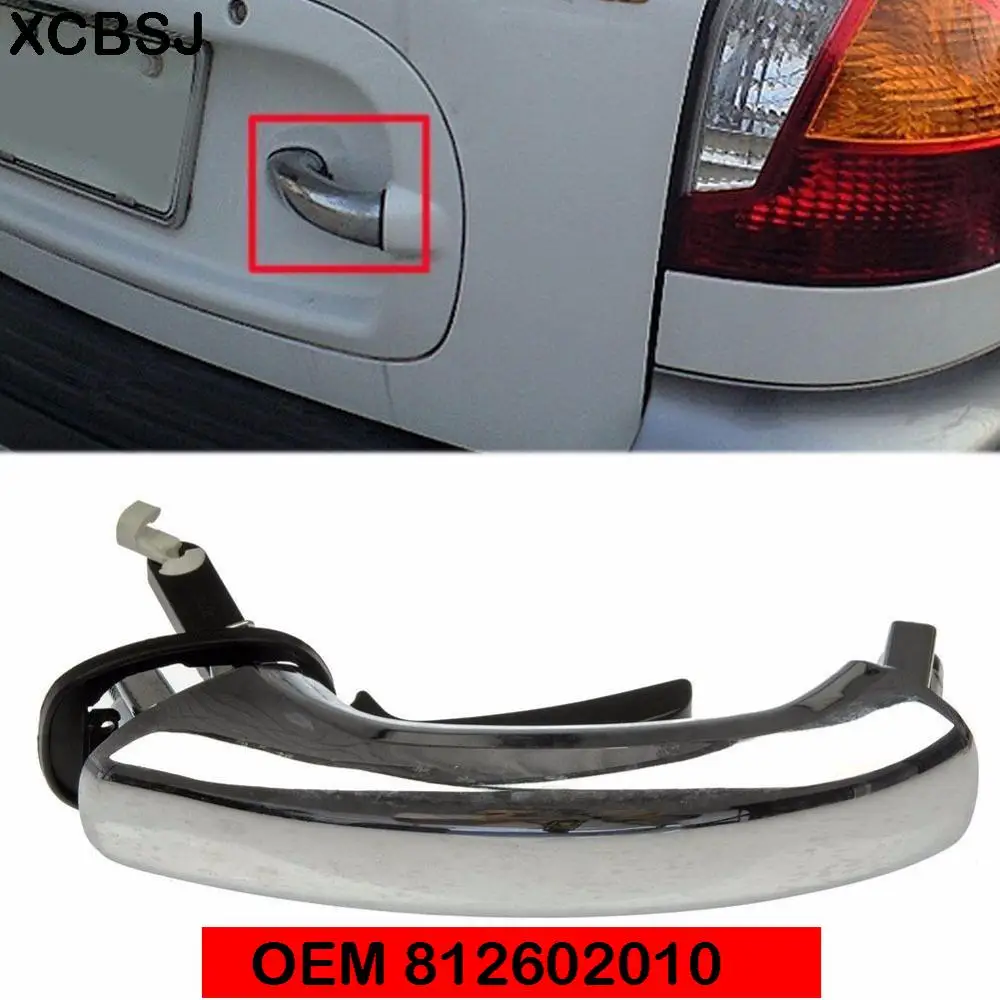 8126026010 оригинальные наружные задние ворота Ручка для hyundai Santa fe 2001-2004 задняя крышка переключатель ручка 81260-26010