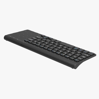 

Mini Wireless Keyboard with Presspad Numpad 59 Keys for Windows PC Laptop Smart TV Android Box