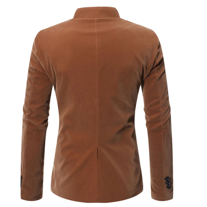 Double Breasted Mens Blazers Long Sleeve Oblique Placket Designer Mens Apparel Business Male Clothing