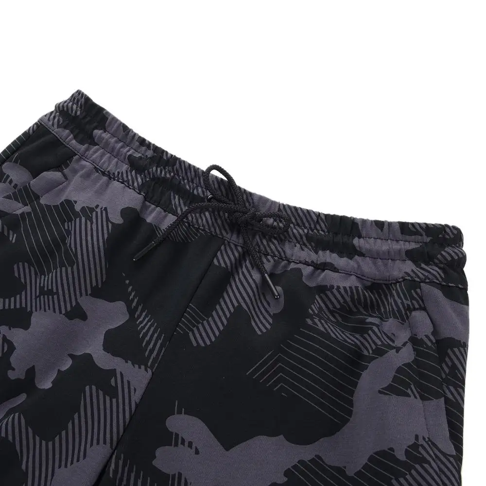 Li-Ning Мужская серия WADE Брюки стандартные 72% хлопок 28% спортивные брюки полиэстер подкладка удобные спортивные брюки AKLP333 MKY530