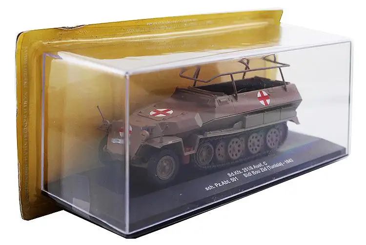 Sd. Kfz.251/8 Ausf. C sch. Pz. Abt.501 Sidi Bou Zid Tunisia 1943 1/43 модель бака IXO