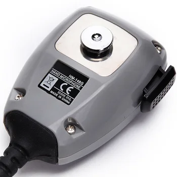 

HM-148G ABS Ham Mic Handheld Self Grounding Durable Speaker Mobile Radio With Screw Communication Car Mounted For ICom Series