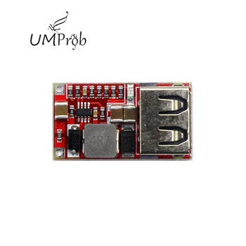 

DC 6-24V 12V/24v to 5V USB Output Charger Step Down Power Module Mini DC-DC Step Up Boost Module Power Adjustable Buck Converter
