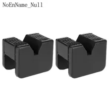 Universal Square Slotted Frame Rail Floor Jack Guard Adapter Pad For Vehicle Repair