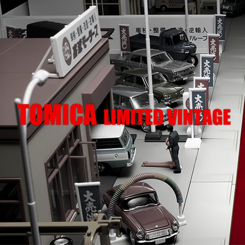 Tomytec томика Ограниченная серия винтажных игрушек для автомобилей Литье под