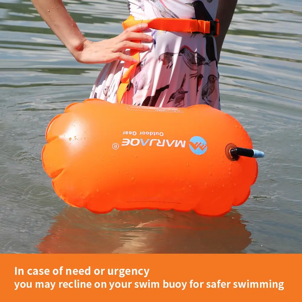 

Sports Buoy Inflated Flotation Open Water Safe Swim Sea Upset Pool for Float