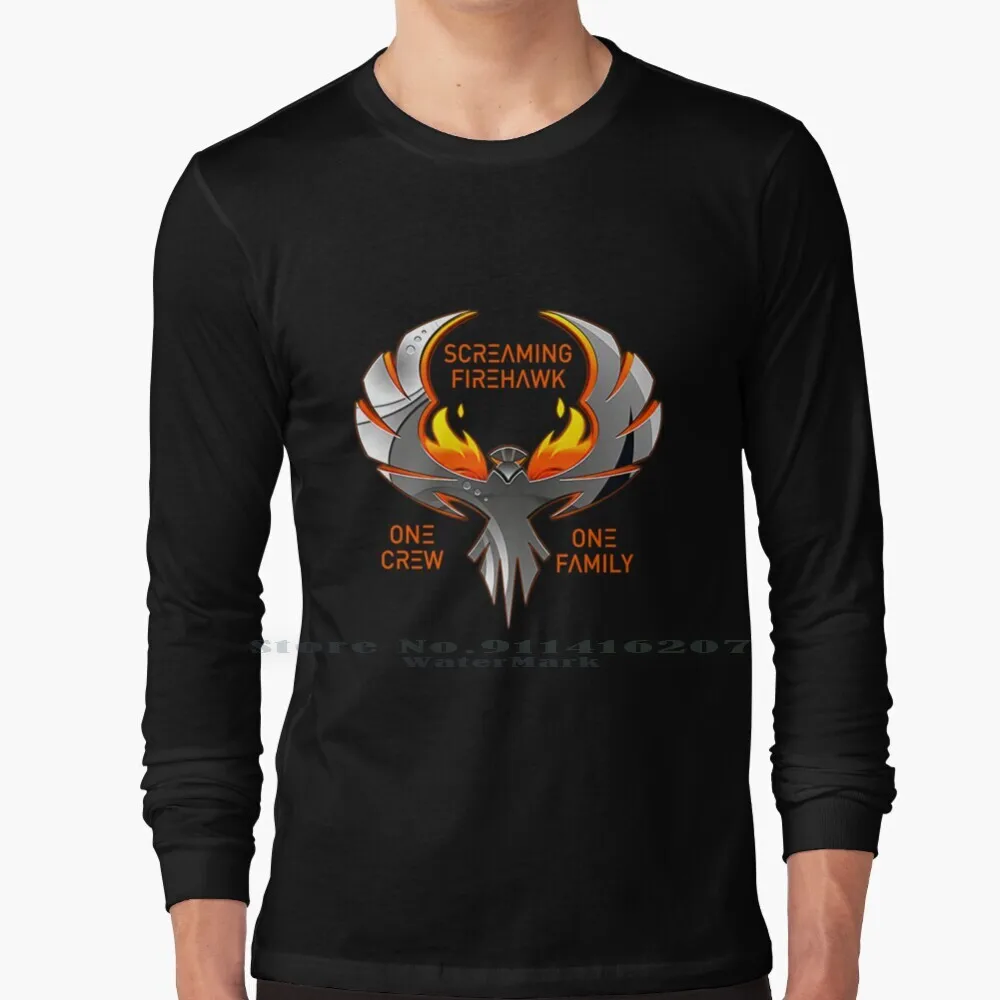 Maglietta Firehawk Urlante Stile Vintage 100% Puro Cotone Ceres Station Opa Belters Beltalowda Rocinante Mcrn Ricorda La Sopraelevazione