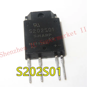 

1pcs S202S01F S202S01 240VAC 8A TRIAC 4-SIP SIP Type SSR for Medium Power Control