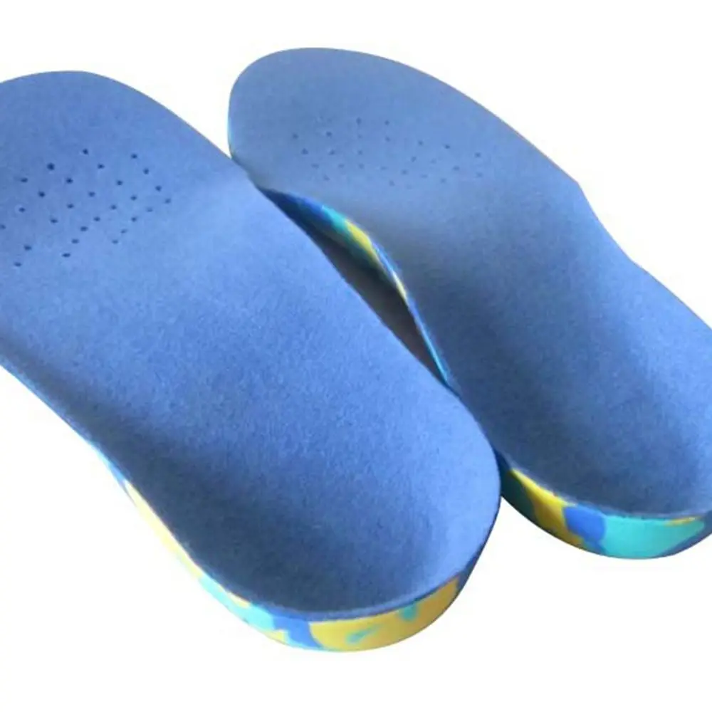 Детские плоскостопие супинатор стельки 3D ортопедическая обувь Вставки коррекция уход за здоровьем ног