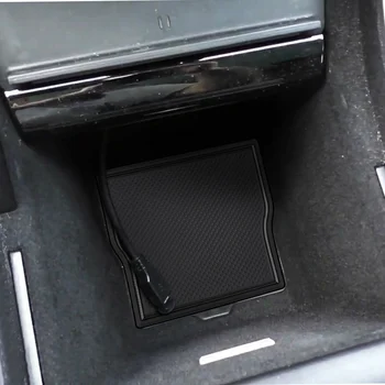 

7pcs Car Center Console Cup Holder Mat Liner Accessories for Tesla Model 3 C66