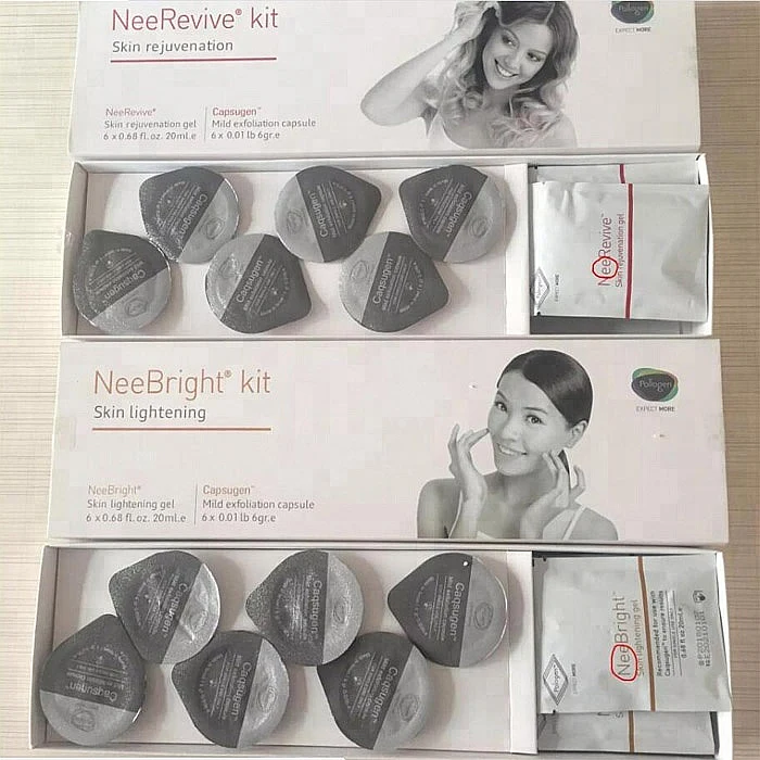 Кислородная Машина для лица Neebright и Neerevive комплект с градиентной окраской/омоложение