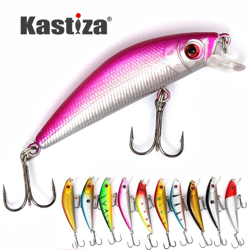 

Minnow Wobblers Bass Pike Fishing Lure 7cm 7.6g Crank bait Top Water Jerkbait Hard bait Artificial Lures Floating fishing tackle