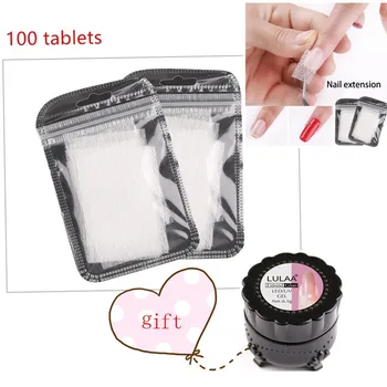 

Nail forms fiberglass nails nail art nail fiber extension piece fake nail glass fiber silk paper-free health and environmental