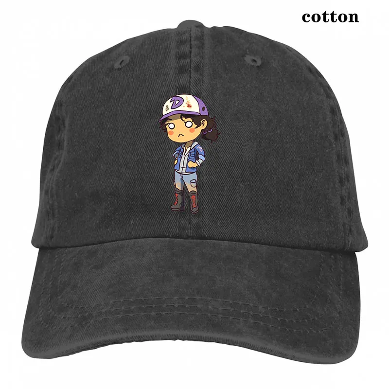 Clementine chibi бейсбольная кепка для мужчин и женщин, Кепка-Дальнобойщик, модная Регулируемая Кепка - Цвет: 3-Black