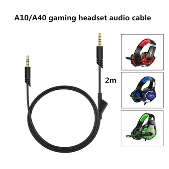 

2020 New Style Audio Cable Universal Audio Cable Connector Cord Patch Cord for Astro A10 A40 A40 TR Gaming Headsets