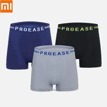 Xiaomi PROEASE Мужские дышащие крутые трусы-боксеры 1 шт. удобные сексуальные нижнее белье спортивные трусики быстросохнущие для кожи