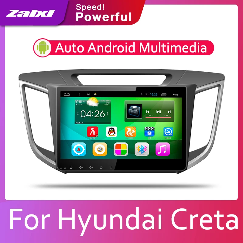 ZaiXi автомобильная система Android 1080P IPS ЖК экран для Hyundai Creta 2015 ~ 2020 автомобильный