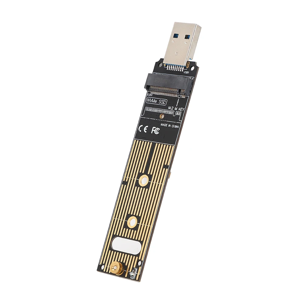 Плата конвертера жесткого диска M.2 Накопитель SSD с протоколом NVME к USB адаптерной плате SSD адаптер платы адаптера