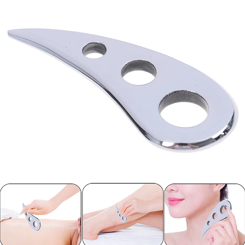 Stainless Steel Manual Massage Tool Scraping Board Body Scrapper Plate For Release Pain Relief Guasha Tools Relief Pain Tools