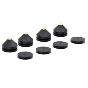 

1 Sets Speaker Loudspeaker Spikes Stand Feets Audio Speaker Repair Parts Turntable DIY Speaker Stand Shock Pin Nails and Pads Ac