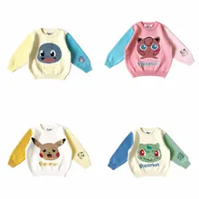 Tonytaobaby/новая осенне-зимняя одежда для мальчиков и девочек, детская одежда свитера с рисунком лица свитера для девочек