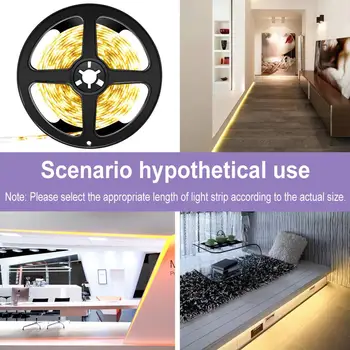 

5V 240 300LED Strip Light Waterproof Motion Sensor Flexible Room Stairwell Decor Intelligent Induction Switch Automatic