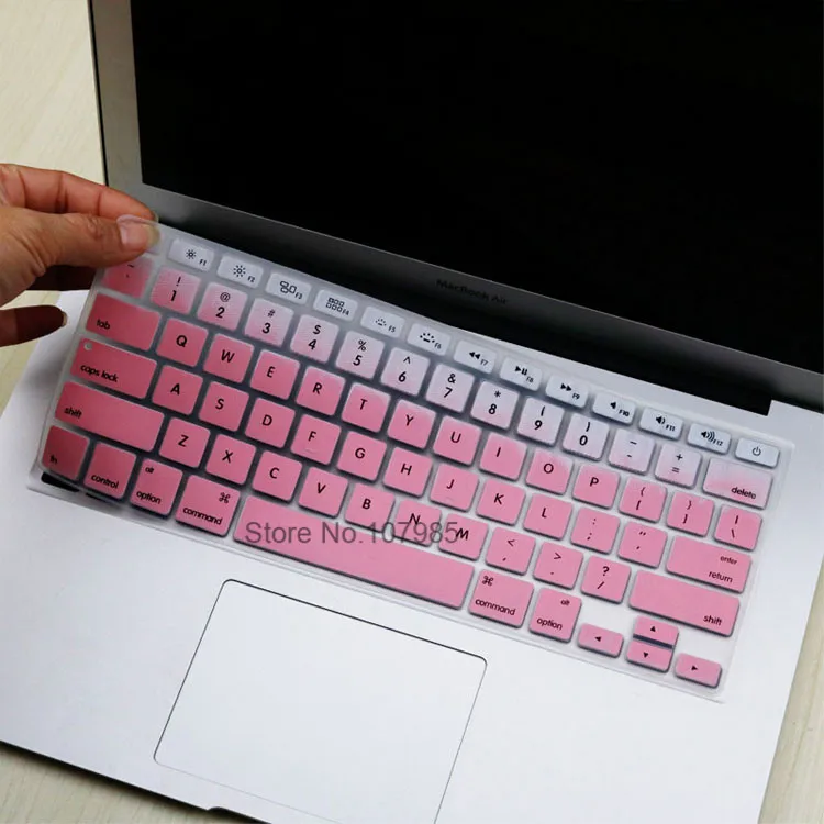 Чехол для клавиатуры Macbook Air 13 Pro 15 аксессуаров защитные наклейки с английскими