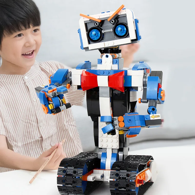 

IN Stock App Control EV3 Robot Boots Creative Toolbox Set Assembly Programming Robot Compatible 17101 Building Blocks Bricks