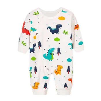 

Baby Clothes Boy Girl Clothes 0-3T Newborn Casual Infant Cartoon Print Long Sleeve Toddler Children Jumpsuit Outfits